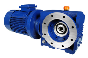 Heli Worm Flange Mounted Gear Motor